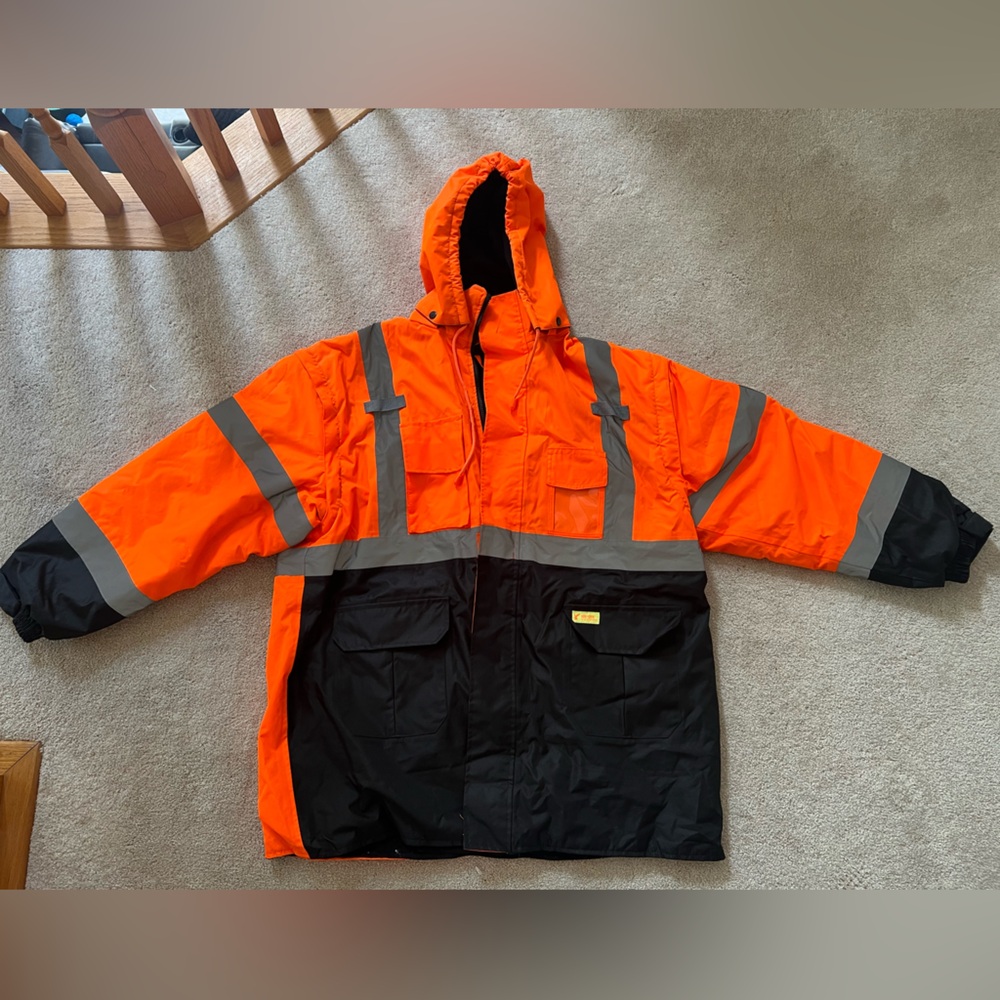High Visibility Winter Coat